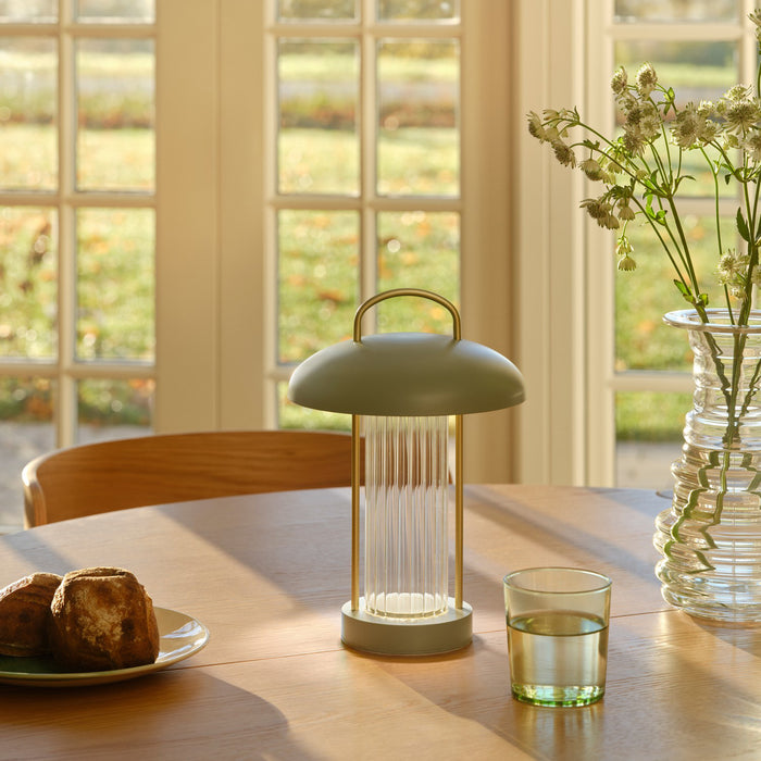Nordlux Mirano Draagbare Tafellamp - Dusty Green