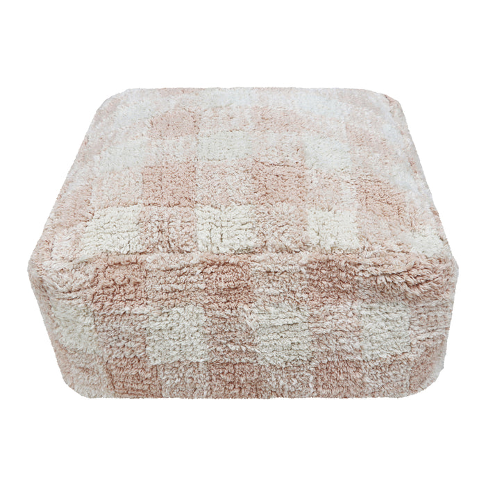 Lorena Canals Vichy Poef - Roze