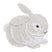 Lorena Canals The Animal Crew Vloerkleed 130 x 135 cm - Bunny