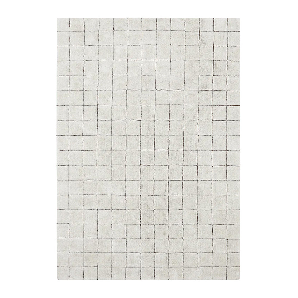 Lorena Canals Mosaic Vloerkleed 140 x 200 cm - Wit