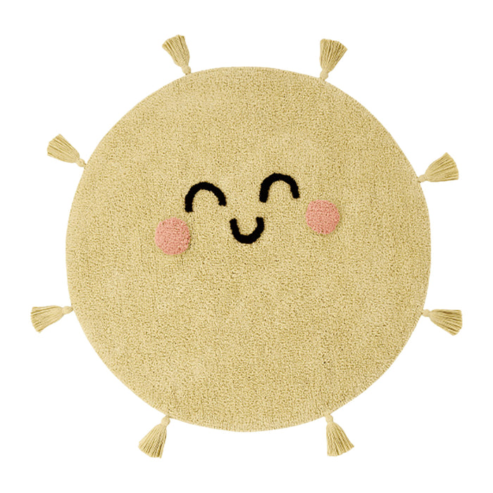 Lorena Canals Sunshine Vloerkleed Ø 100 cm