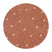 Lorena Canals Dot Vloerkleed Ø 140 cm - Kastanje