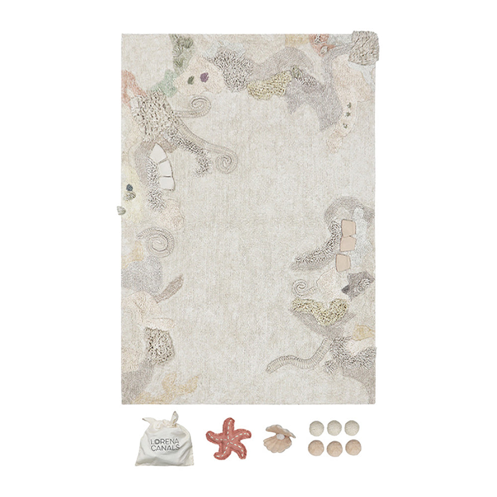 Lorena Canals Sea Wonders Speelkleed 140 x 200 cm - Seabed