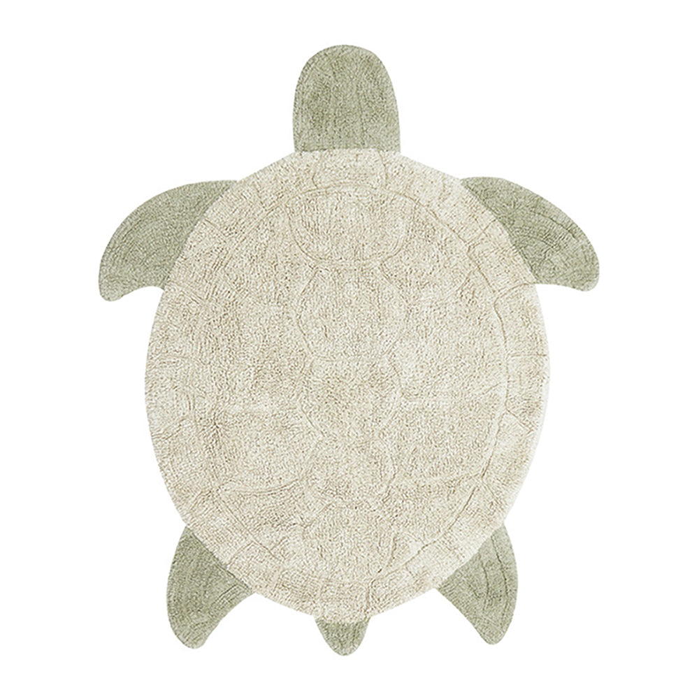 Lorena Canals Sea Wonders Vloerkleed 110 x 130 cm - Sea Turtle