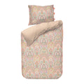 Pip Studio Jabali Flower Dekbedovertrek - 140 x 200/220 cm - Coral