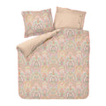 Pip Studio Jabali Flower Dekbedovertrek 260 x 200/220 cm - Coral