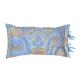 Pip Studio Jabali Flower Sierkussen 35 x 60 cm - Blauw