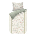 Pip Studio Kili Flower Dekbedovertrek 140 x 200/220 cm - Wit