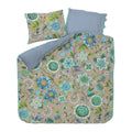 Pip Studio Viva La Vida Dekbedovertrek 200 x 200/220 cm - Blauw