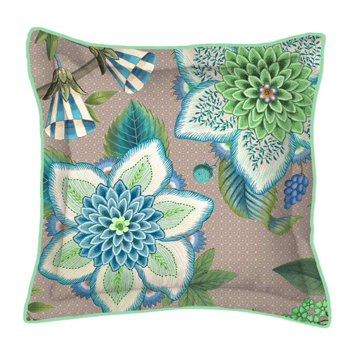 Pip Studio Viva La Vida Sierkussen 45 x 45 cm - Blauw