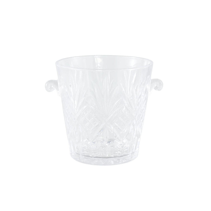 PTMD Glas Glass - 23x17x17 cm - Glas - Transparant