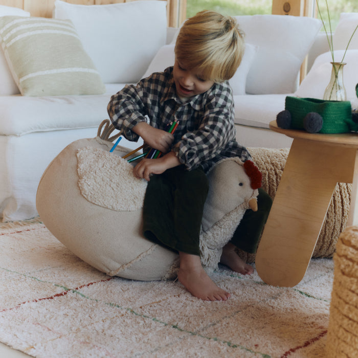 Lorena Canals Farm Poef - Chicken