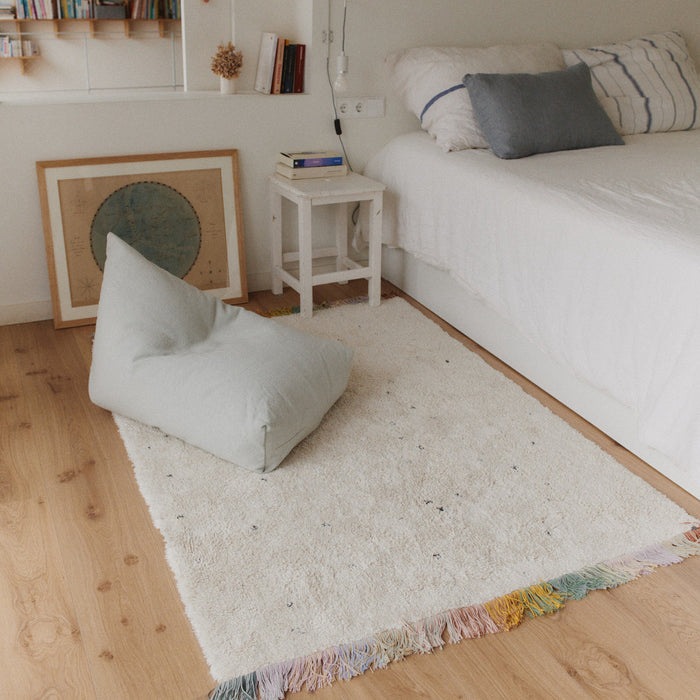 Lorena Canals Cleo Poef - Blauw