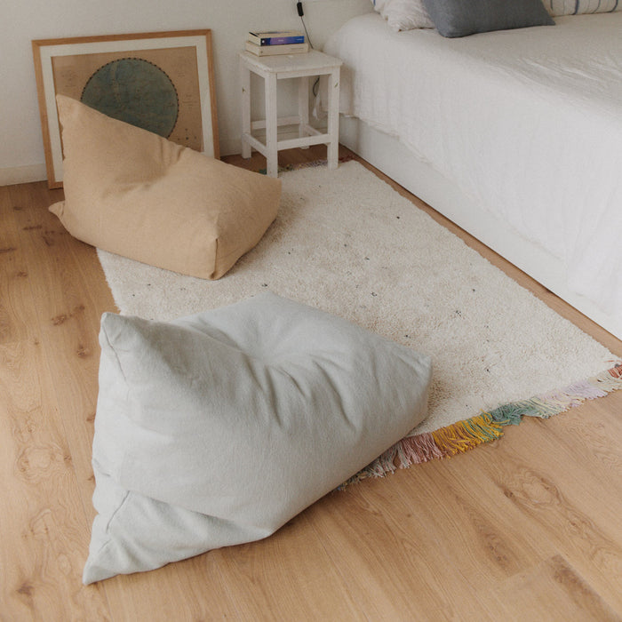 Lorena Canals Cleo Poef - Blauw