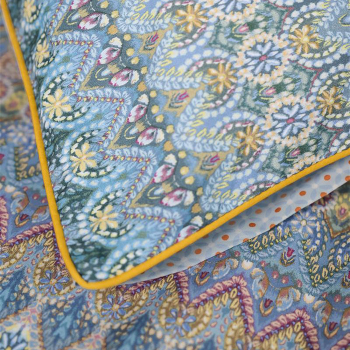 Pip Studio Ashanti Dekbedovertrek 200 x 200/220 cm - Blauw