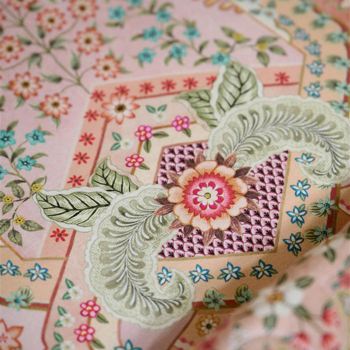 Pip Studio Jabali Flower Dekbedovertrek 240 x 200/220 cm - Coral