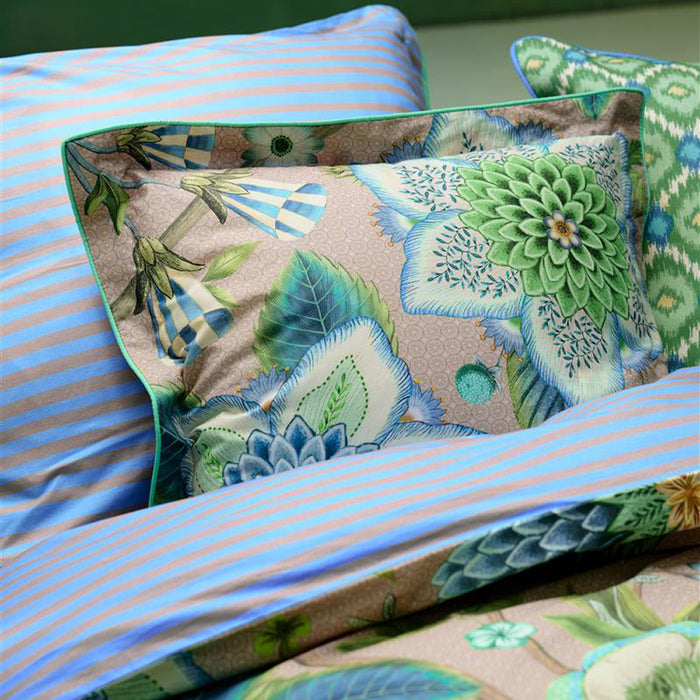 Pip Studio Viva La Vida Sierkussen 45 x 45 cm - Blauw