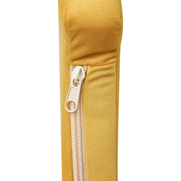 Beliani - VEGA - Kinderstoel - Mosterdgeel - Fluweel