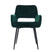 Bronx71 Velvet eetkamerstoel Mika donkergroen - Eetkamerstoelen set