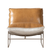 Bronx71 Fauteuil Maceo leer|bouclé cognac|beige