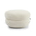 Bronx71 Hocker Mia ovaal chenille off white