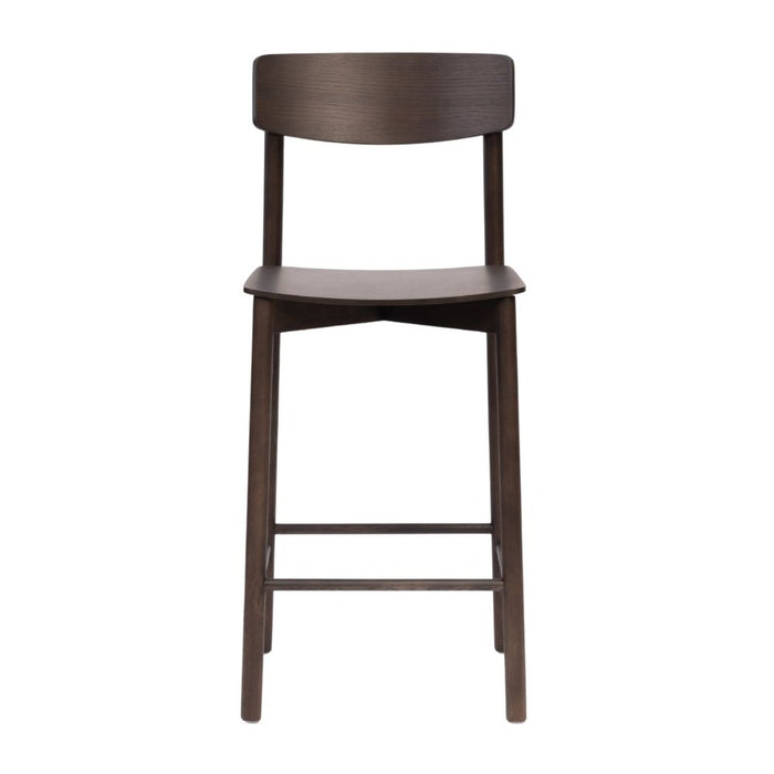 Bronx71 Scandinavische barkruk Reza walnoot 68,5 cm