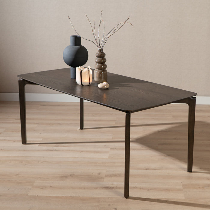 Bronx71 Scandinavische eettafel Cala walnoot 180 x 90 cm