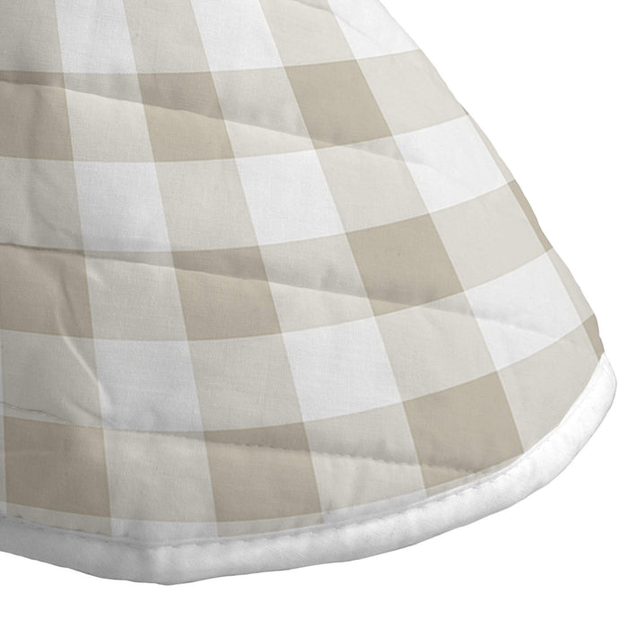 Vichy Sprei Beige Basic Kids, Beige, 100% Katoen (buitenkant) 100% Polyester (vulling), de kwaliteit van 150 TC