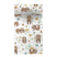 Happy sloth Sprei Moshi Moshi, Veelkleurig, 100% Katoen (buitenkant) 100% Polyester (vulling), de kwaliteit van 150 TC