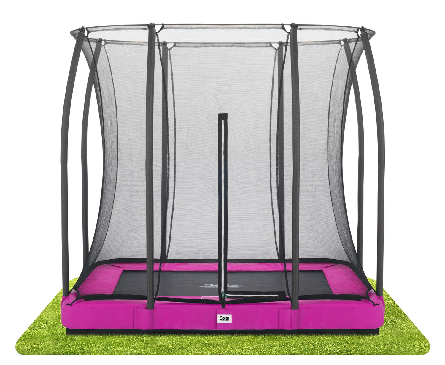 Salta Trampoline Comfort Edition Ground 214 x 153 cm met