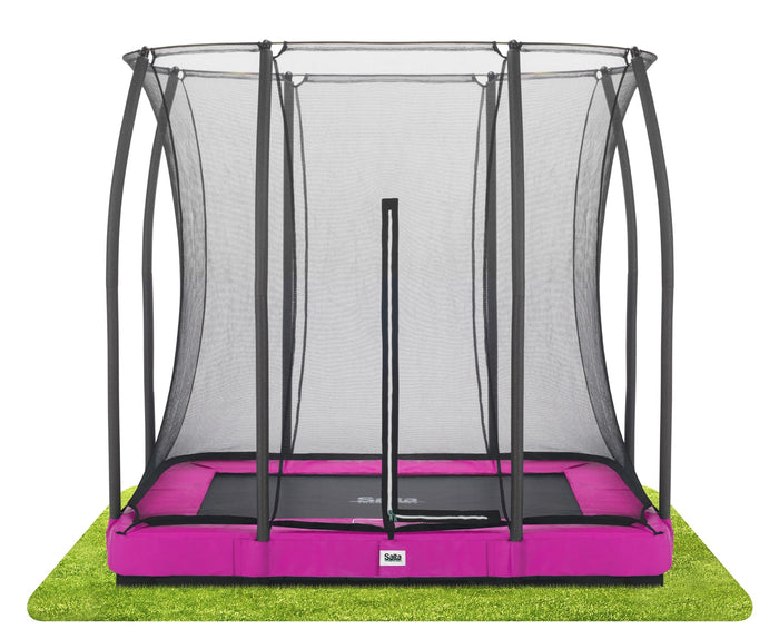Salta Trampoline Comfort Edition Ground 214 x 153 cm met