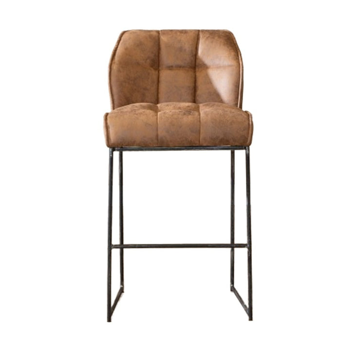 Bronx71 Industriële barkruk Abel cognac 82 cm