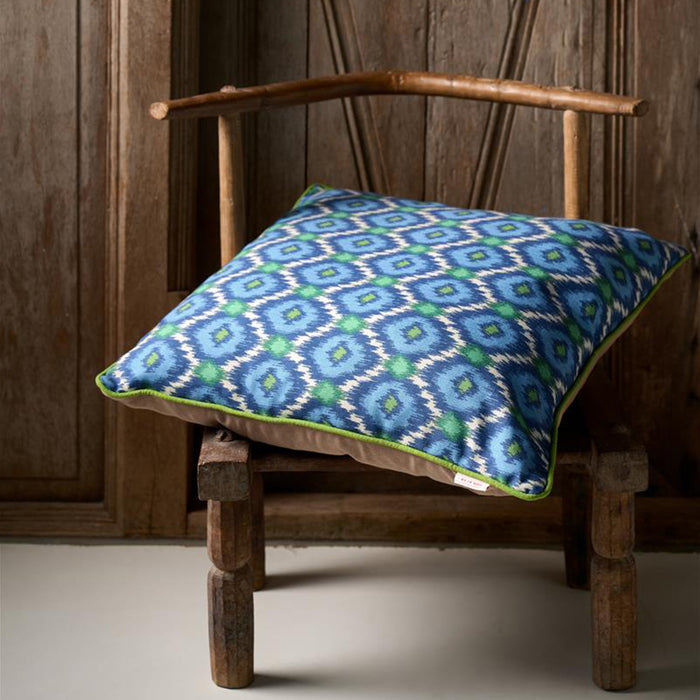 Pip Studio Zazu Sierkussen 53 x 53 cm - Blauw