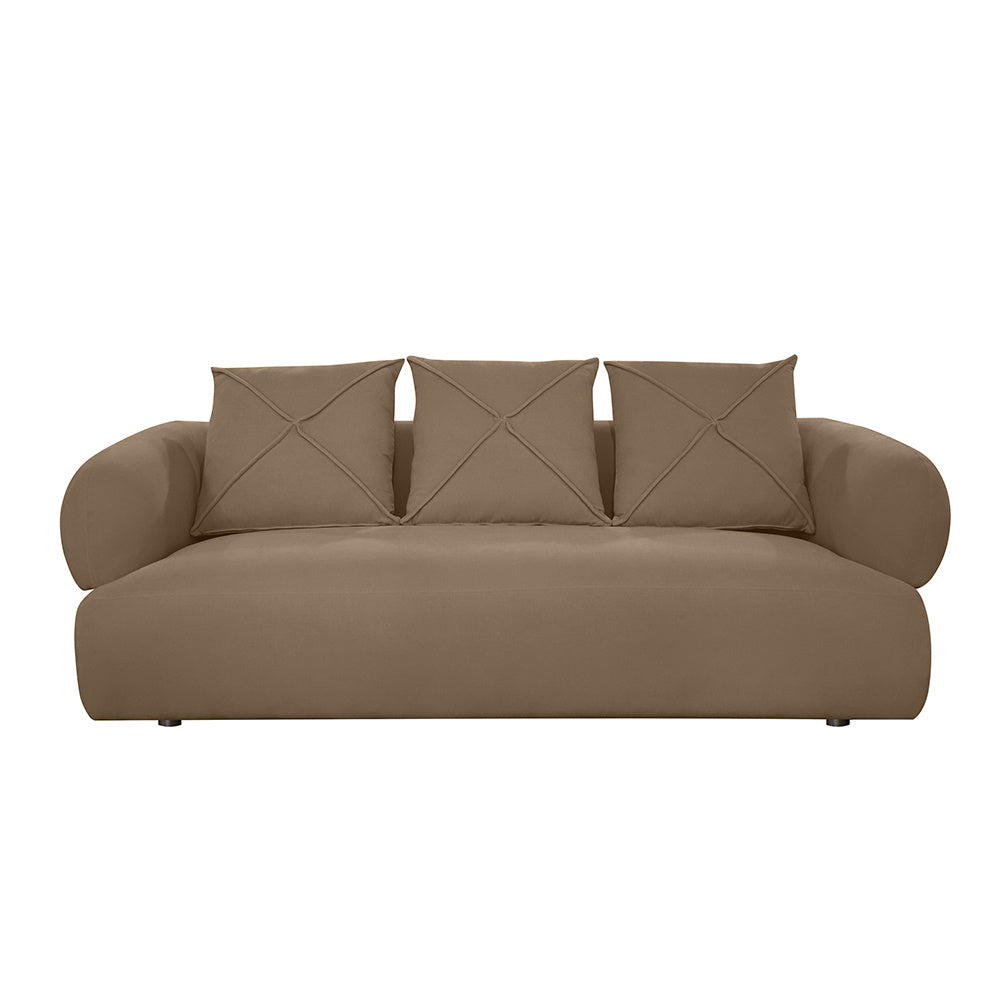 Bronx71 3-zitsbank Palermo velvet taupe