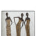 J-Line wanddecoratie 3 Afrikaanse Vrouwen - canvas|verf|touw