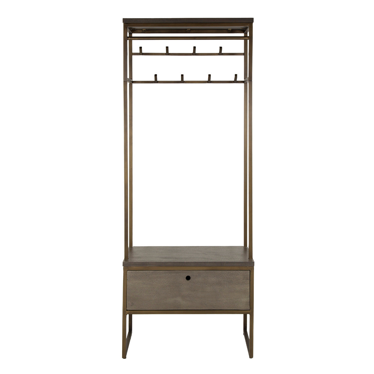 Fraaai Nowi garderobemeubel roede - brons antiek