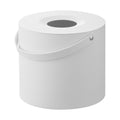 Yamazaki Tissuebox Rond met Handvat - Tower - Wit