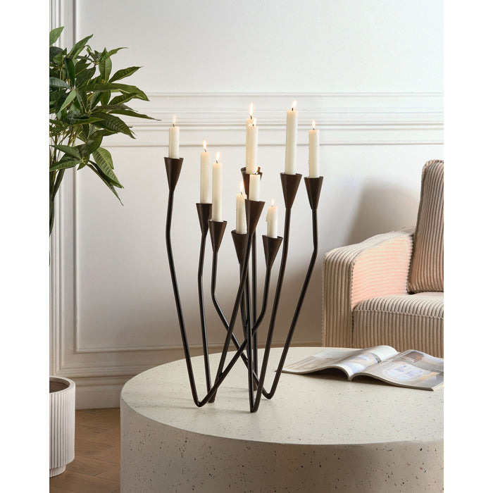 Beliani - MATOSINHOS - Kaarshouder - Zwart - IJzer