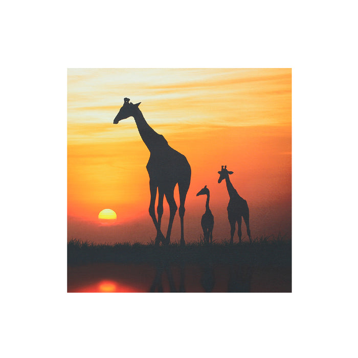 Canvas Africa Sunset