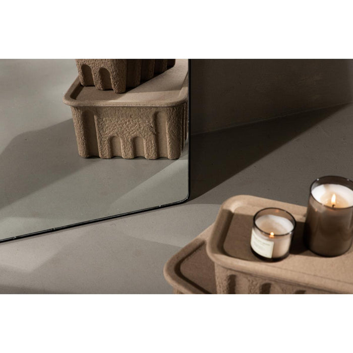 Svea - Cecilia spiegel gebogen - 66 x 193 cm - zwart