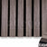 Adeqo   Akoestische panelen  Donker Walnoot 300 x 60 cm  3 zijdig