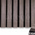 Adeqo   Akoestische panelen  Donker Walnoot 260 x 60 cm  3 zijdig
