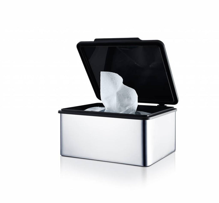 Menoto Houder Vochtige Doekjes | Grijs | Staal