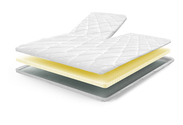 Eleganzzz Split Topper Matras Latex 6cm