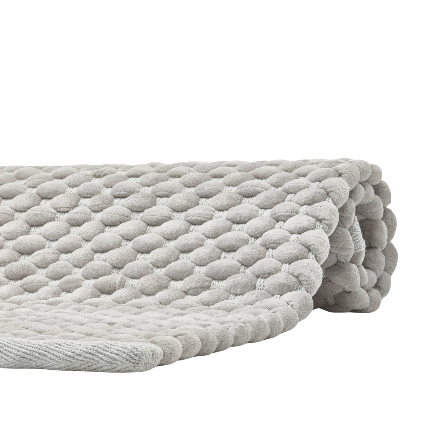 Maks Badmat Silver Grey | 60 x 100 cm | Grijs | Katoen