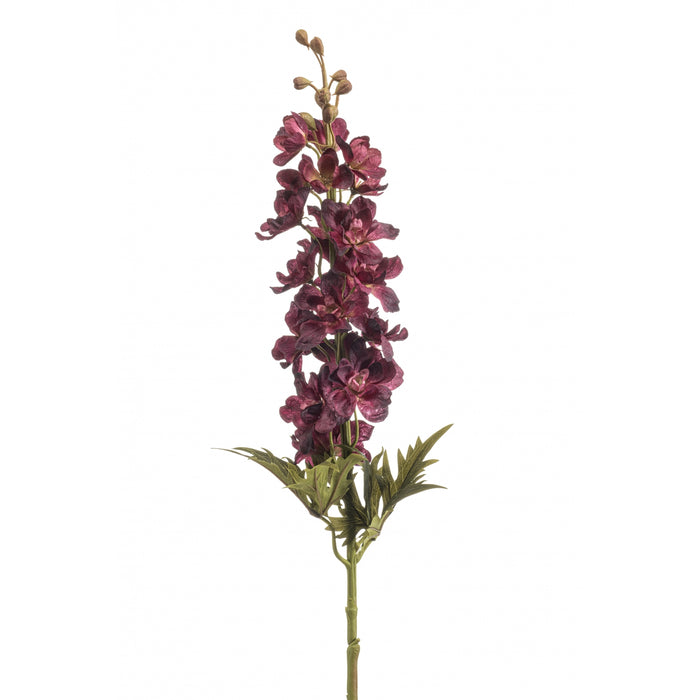Fleurdirect Kunsttak Delphinium - Bordeaux|Paars|Rood - Kunststof