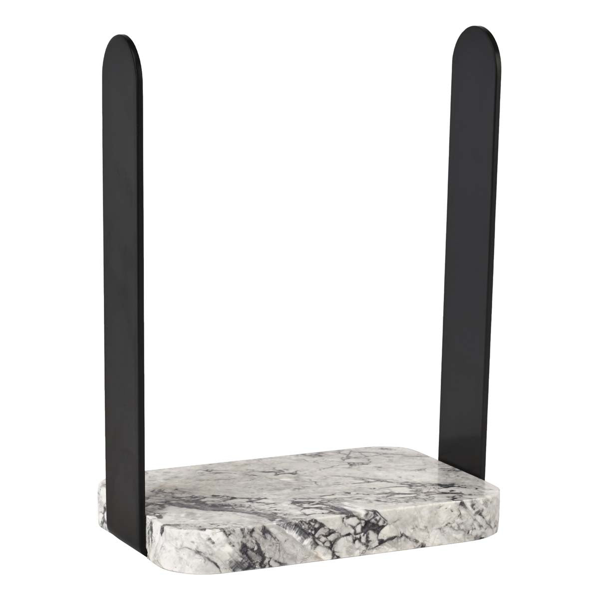 Nero Gastendoekhouder Alba | Zwart | Grijs | Natuursteen