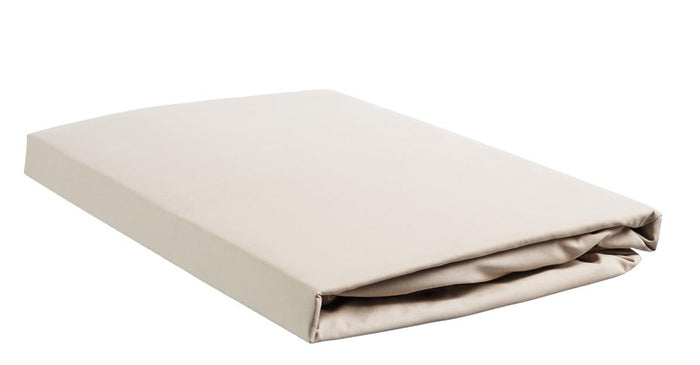 Ambiante Katoen - Splittopper Hoeslaken - 180x200|210 - Zand