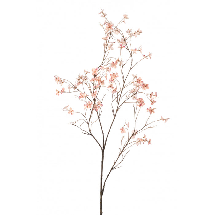 Fleurdirect Kunsttak Hydrangea Blossom - Roze - Kunststof