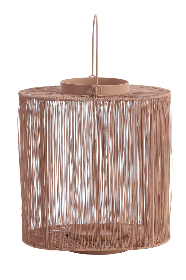 Light & Living Light&living Windlicht 28x20x30 cm BANJO oud roze